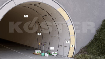 Nachträgliche Fugenabdichtung im Tunnelbau
