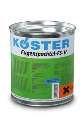 K&Ouml;STER Fugenspachtel FS-V schwarz - 4kg