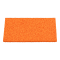 Reibebrett PU 140 x 280mm 20mm Schwammgummiauflage orange