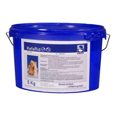 KefaRid - Anti-Schimmel-Farbe für Pinsel - 5 kg - für ca 6qm - Physikalischer Schutz vor Schimmel